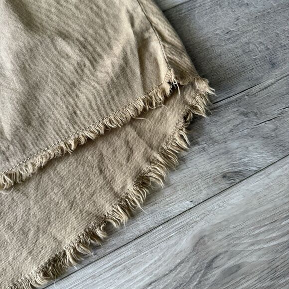 Elan Jacket Women’s Size Medium Frayed Shacket Grunge Rock & Roll Oversized - Picture 4 of 9